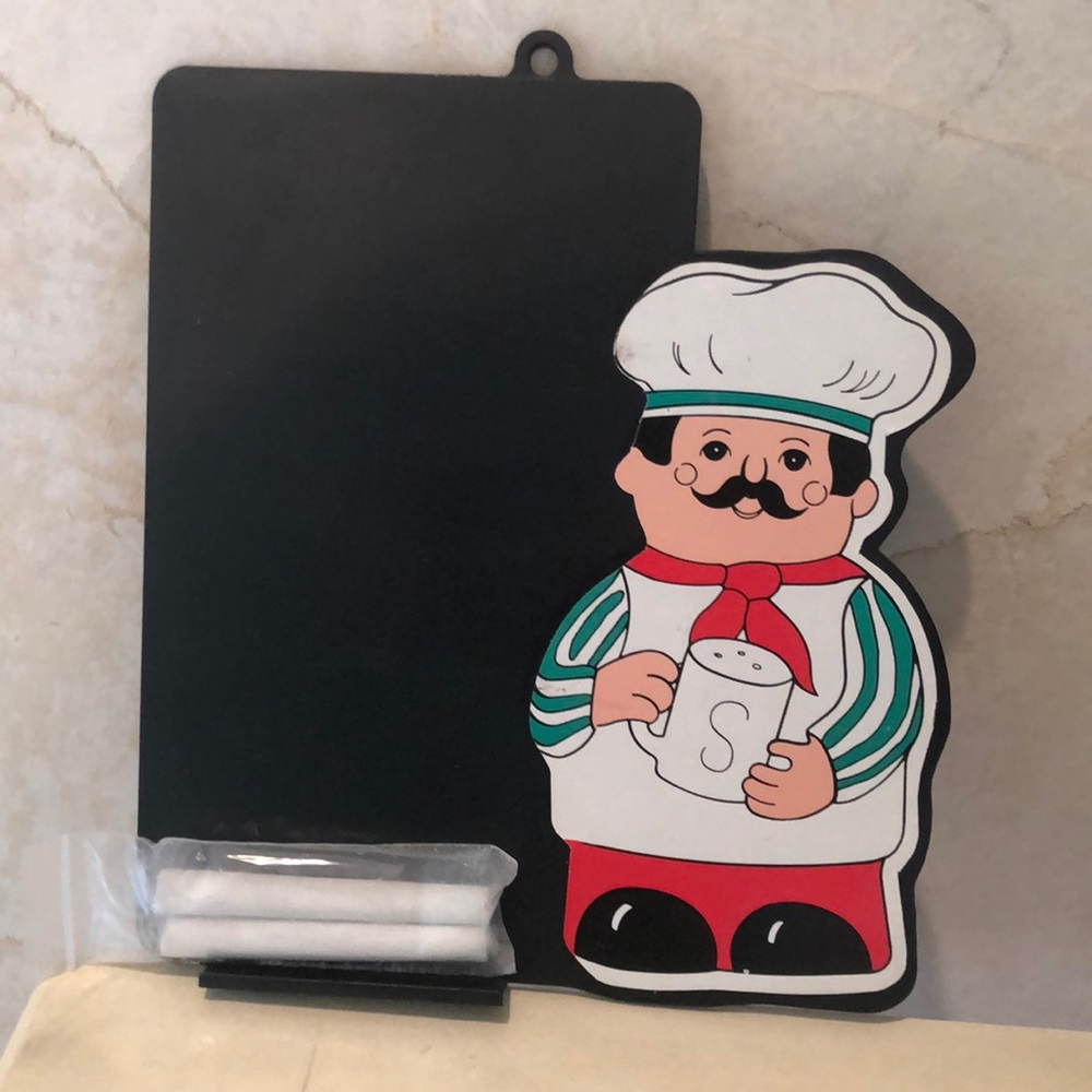 NWOT Magnetic Refrigerator and Wall Chalk Message Board